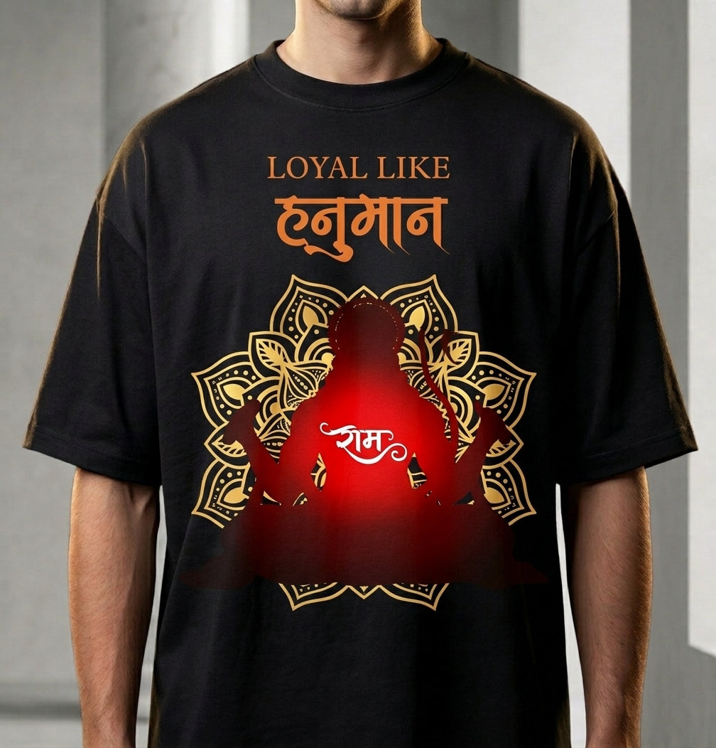 Hanuman Mindset Vol.1™ Oversized Premium Graphic Tee
