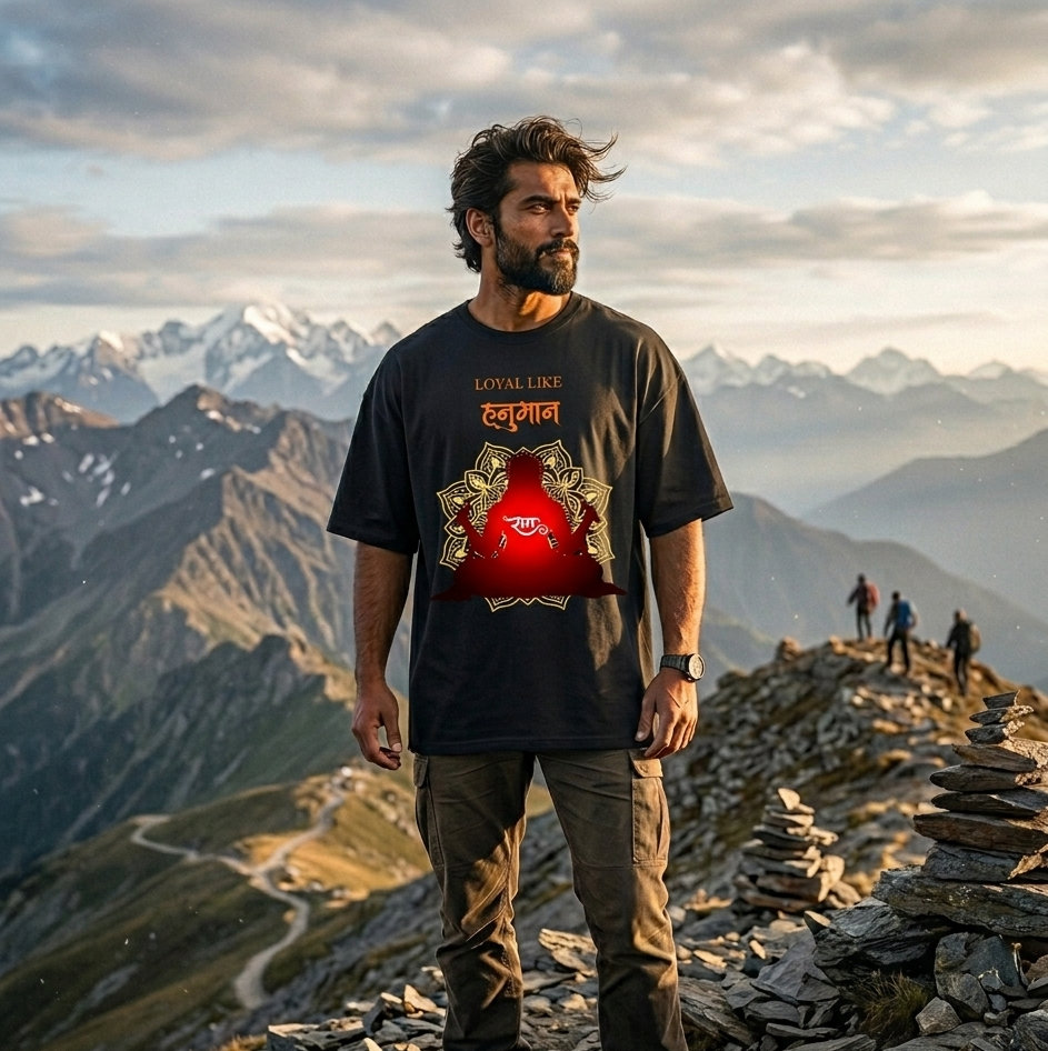 Hanuman Mindset Vol.1™ Oversized Premium Graphic Tee