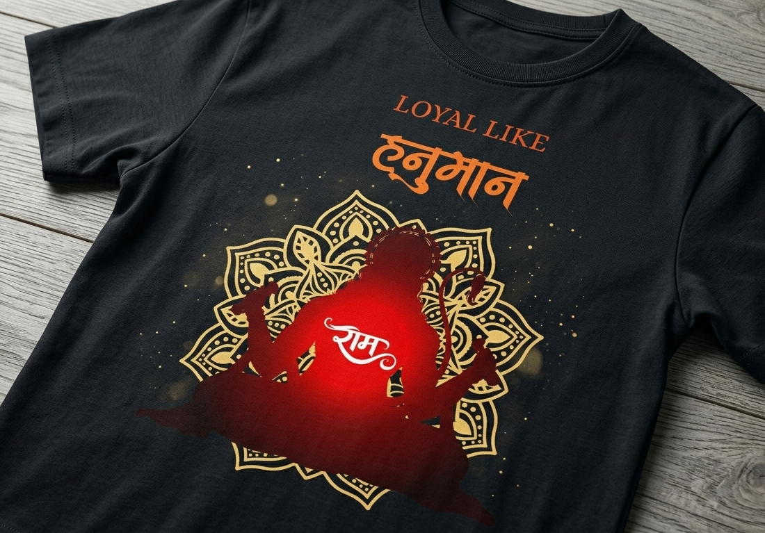 Hanuman Mindset Vol.1™ Oversized Premium Graphic Tee