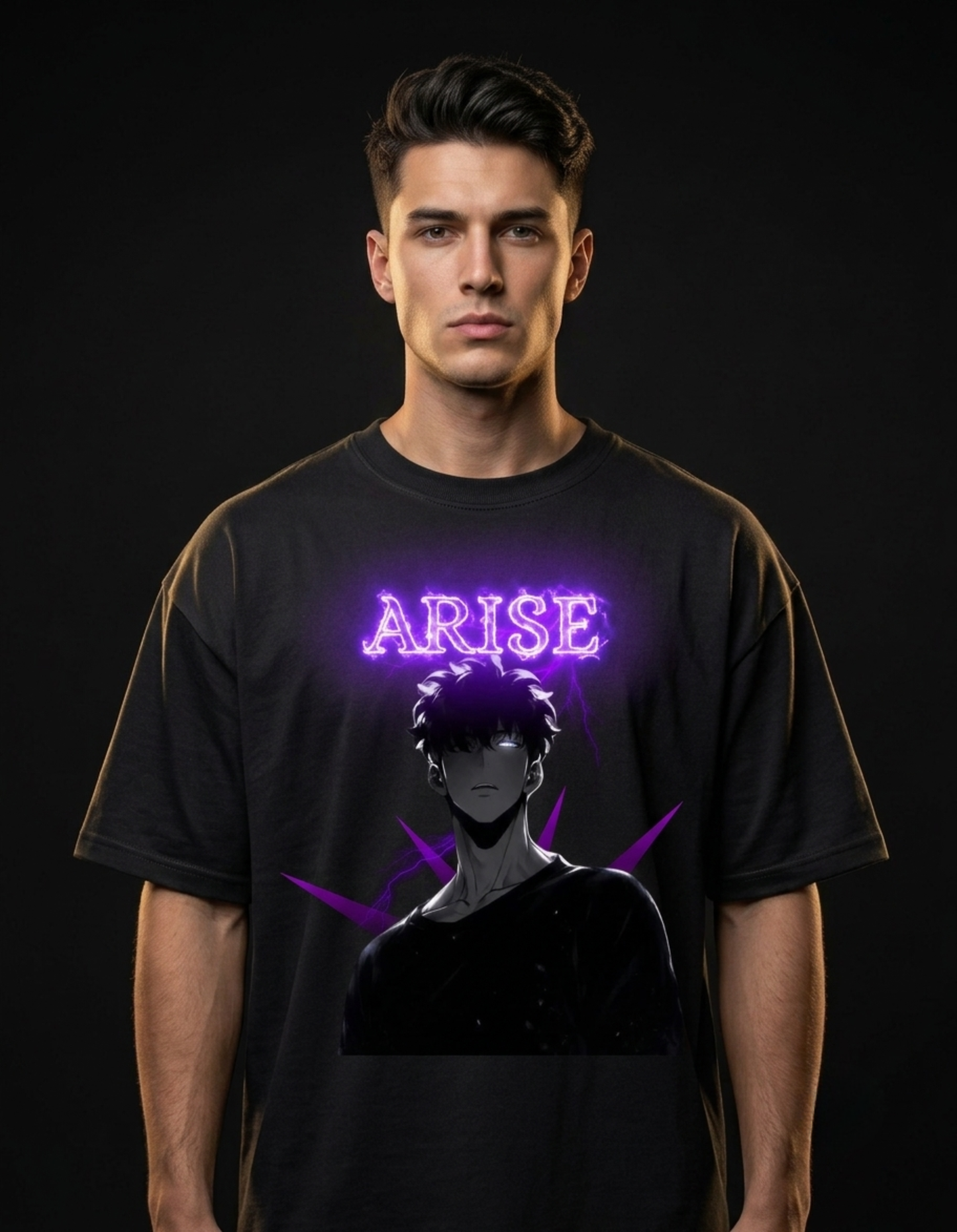 Sung Jinwoo ARISE™ Oversized Graphic Tee