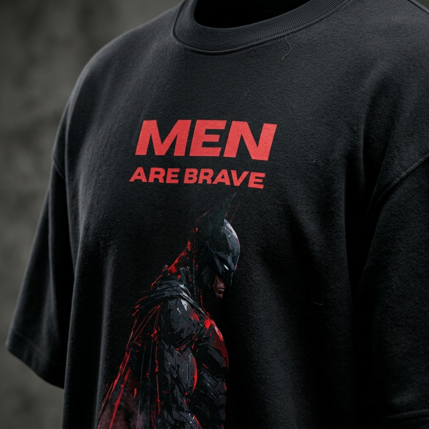 MEN ARE BRAVE™ Oversized Graphic Tee